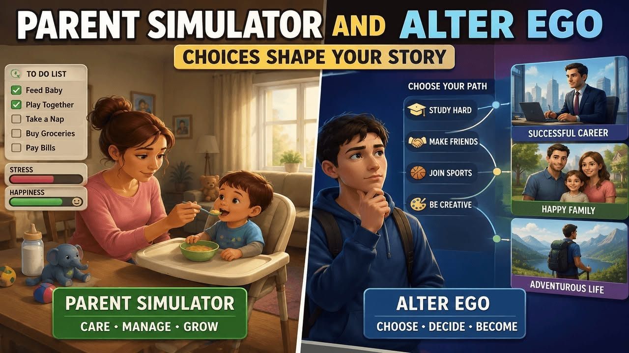 parent simulator and alter ego choice-based life simulator game guide