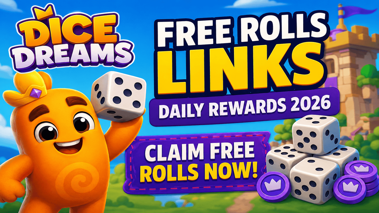 dice dreams free rolls links