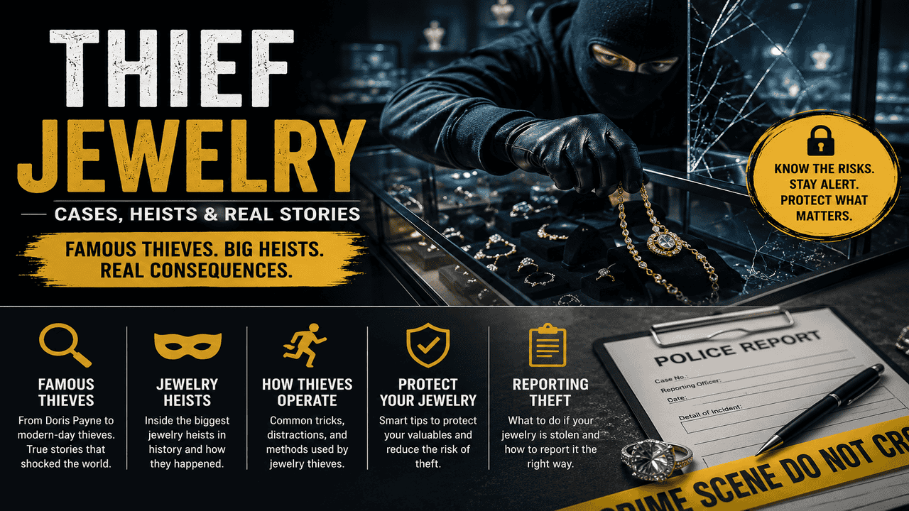 jewelry thief and heist jewelry explained