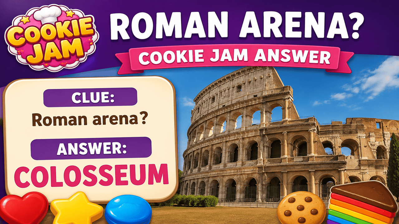 roman arena cookie jam